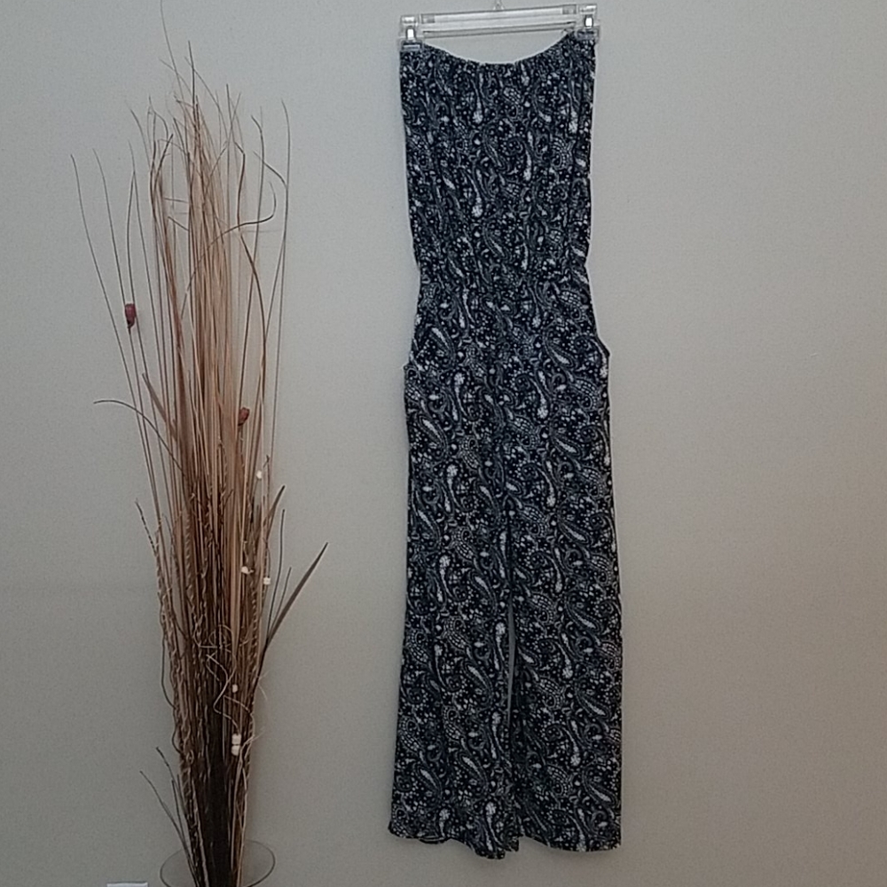 Strapless pants romper - Picture 1 of 3
